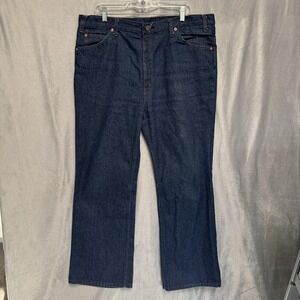 Plain Pockets Jeans Mens 40x29 Blue Denim Straight Leg JCPenney Classic Fit